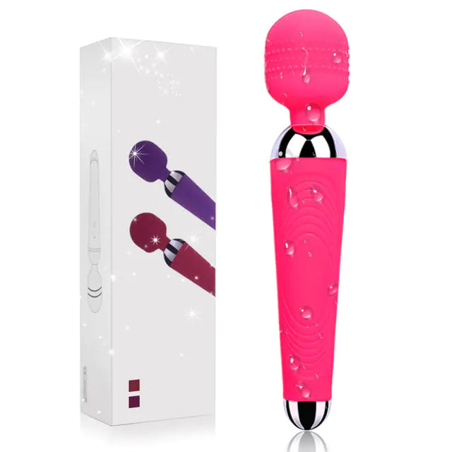 Fantasy AV Stick - Rechargeable Wand Massager with Medical Grade Silicone