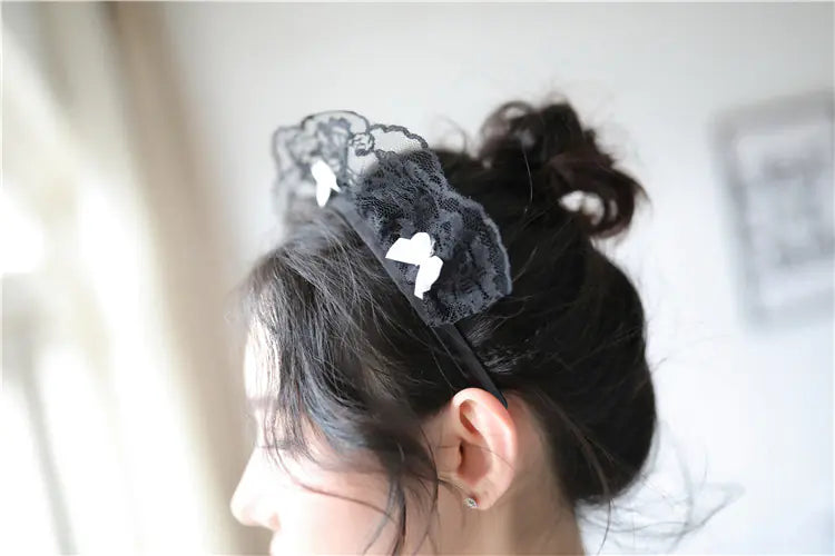 "French Fantasy" Set - Maid Lingerie with Ruffles and Lace