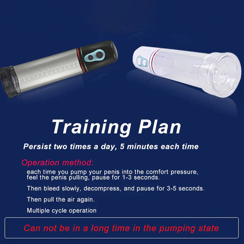 Entrenador de Vacío "Confidex Pro" - Bomba Automática con Medidor de Progreso