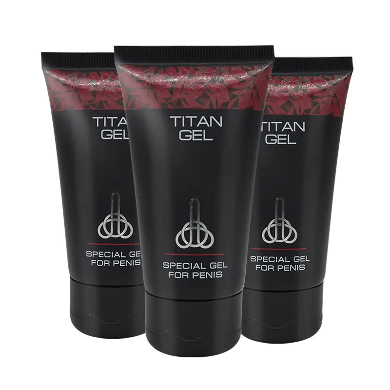 Titan Gel Black - Massage Gel for Male Vigor and Performance (50ml)