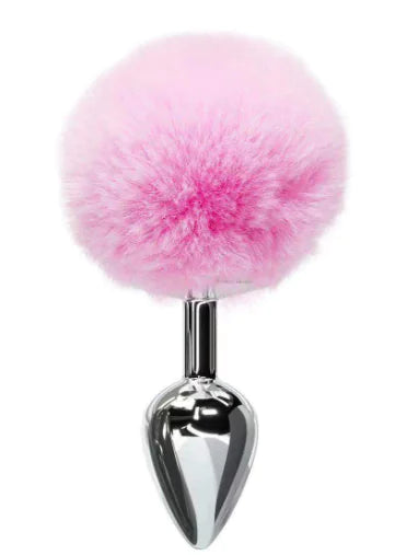 Plug "Pink Bunny" - Joya Anal con Cola de Conejo de Peluche
