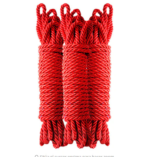 "Cotton Bind" Bondage Rope - 10 Meter Soft Cotton Rope for Shibari
