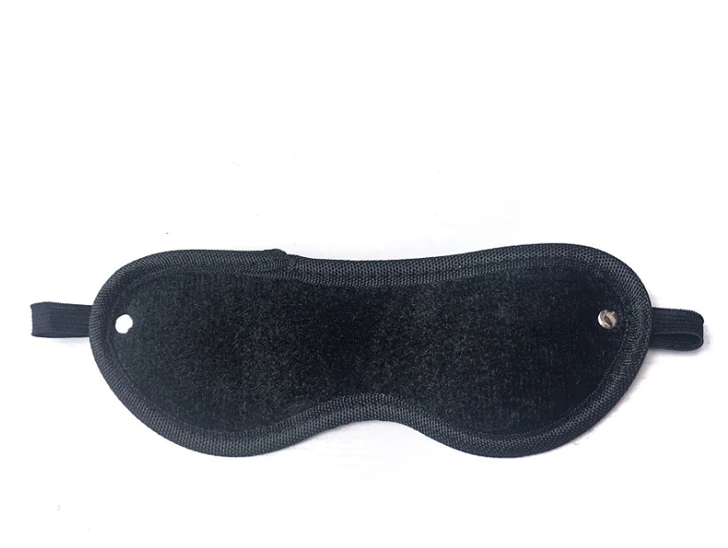 Kit de Bondage de 10 Piezas en Cuero PU y Textil con Forro de Peluche