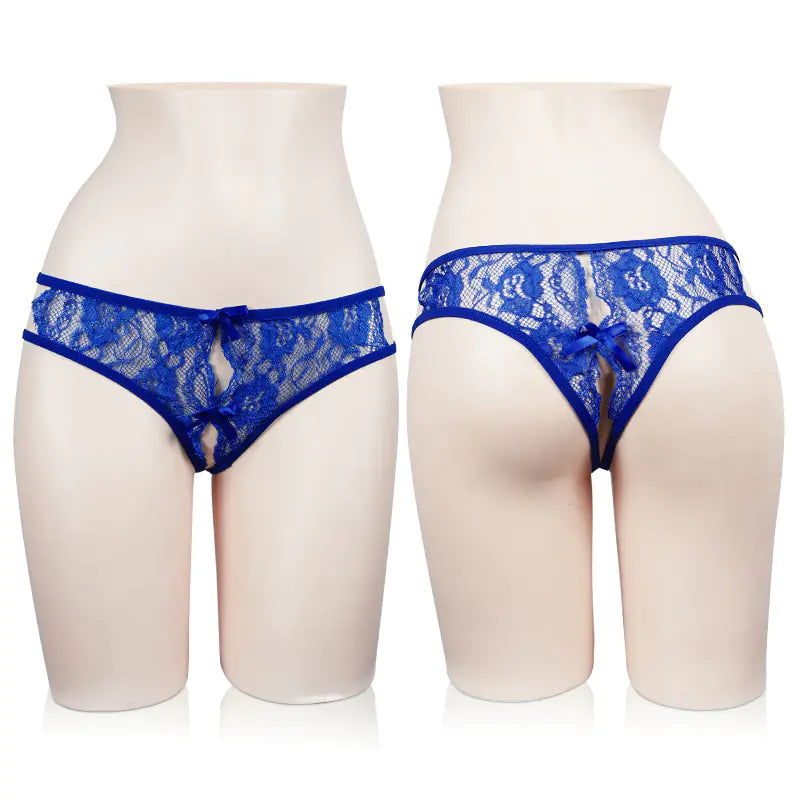 T-Back Thong "Color Passion" - Open Lace Thread (Ouvert) in 9 Colors