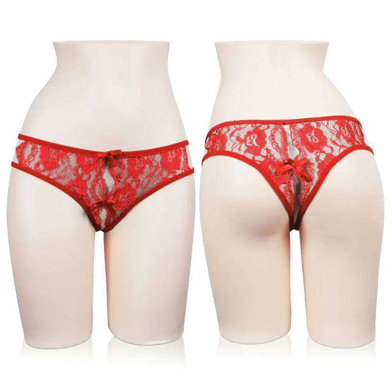 T-Back Thong "Color Passion" - Open Lace Thread (Ouvert) in 9 Colors