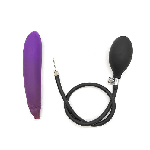 "Harvest Fun" Inflatable Plug - Silicone Themed Dilator with Air Pump