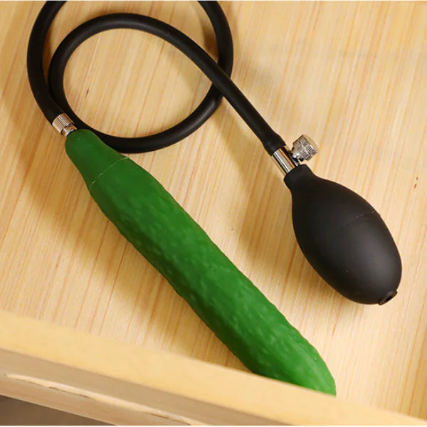 "Harvest Fun" Inflatable Plug - Silicone Themed Dilator with Air Pump