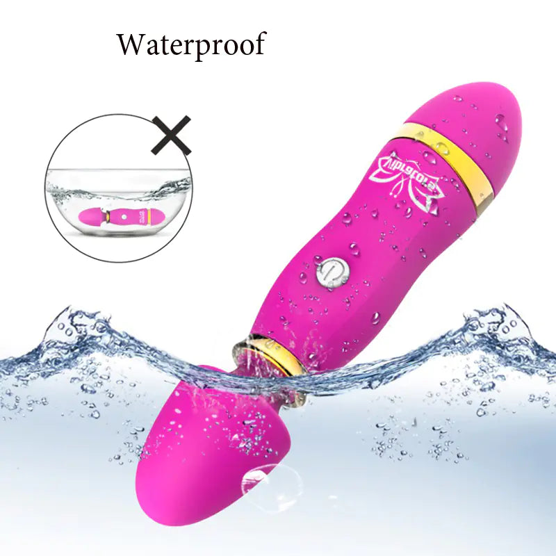 Mini Varita "Magic Pulse" - Masajeador AV de 12 Frecuencias Impermeable
