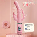 "Triple Rabbit Love" Stimulator - Three-Pointed Vibrator for Multi-Zone Pleasure