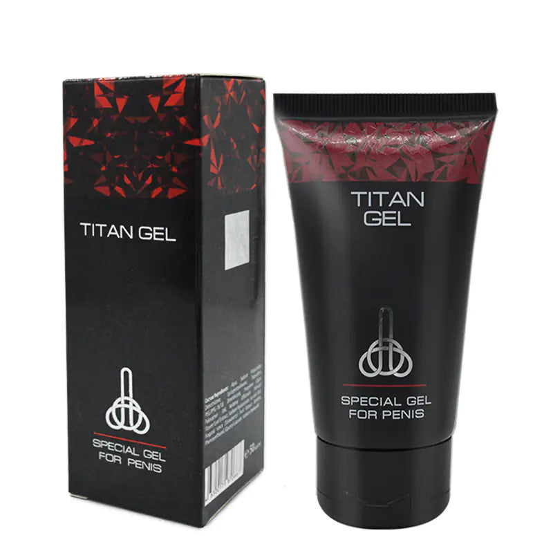 Titan Gel Black - Gel de Masaje para Vigor y Rendimiento Masculino (50ml)