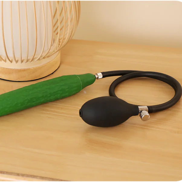 "Harvest Fun" Inflatable Plug - Silicone Themed Dilator with Air Pump
