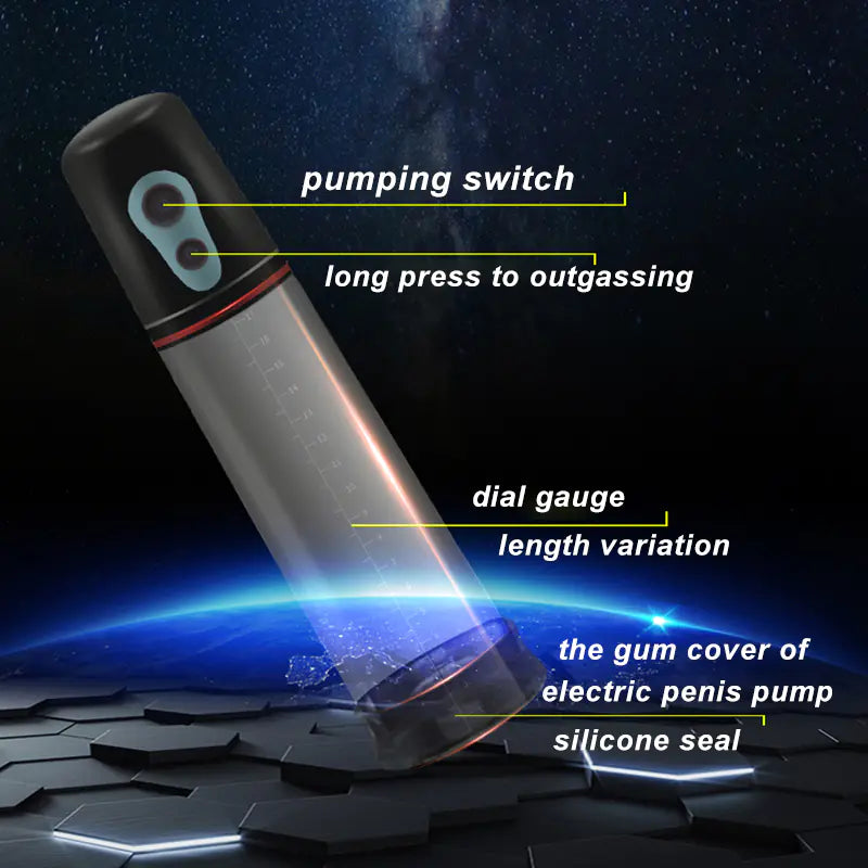 Entrenador de Vacío "Confidex Pro" - Bomba Automática con Medidor de Progreso