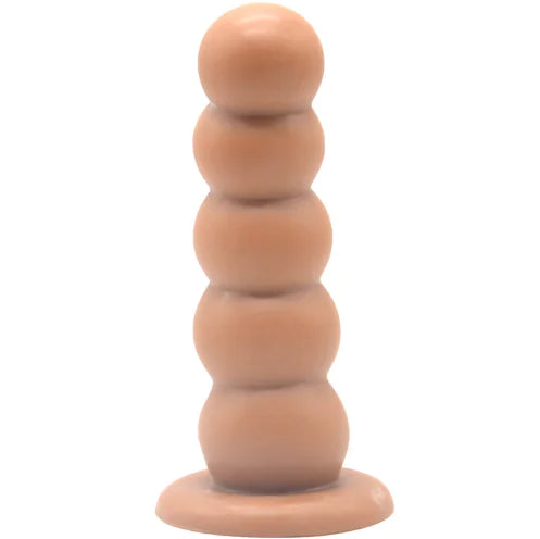 "Sugarloaf Master" Dildo - Gradual Anal Plug with Suction Cup and Realistic Texture