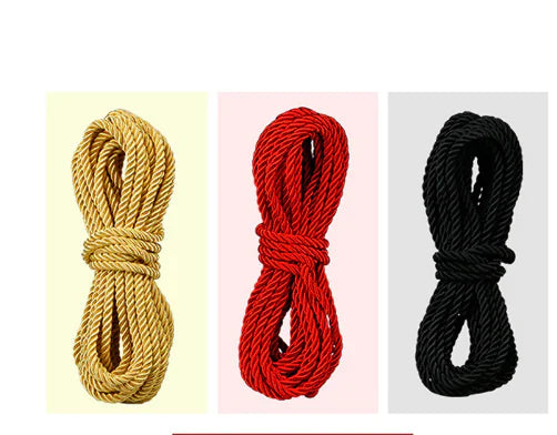 "Cotton Bind" Bondage Rope - 10 Meter Soft Cotton Rope for Shibari