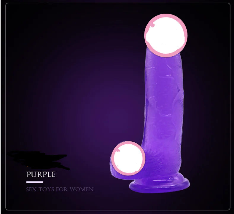 Consolador Realista "True Touch" - Diseño Venoso con Ventosa Fuerte