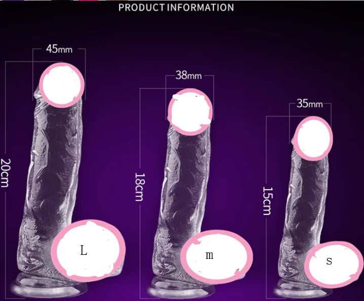 Consolador Realista "True Touch" - Diseño Venoso con Ventosa Fuerte